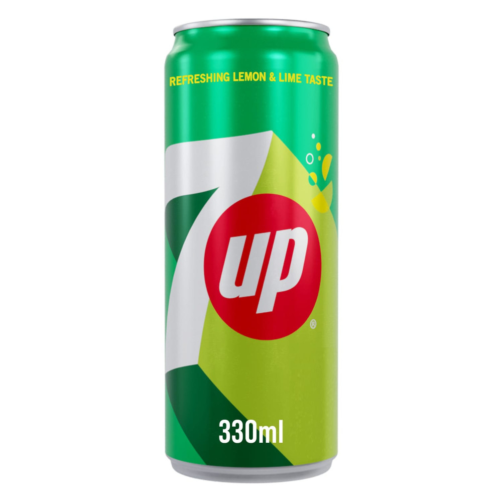 Seven Up Carbonated Water 330ml Pill Box
