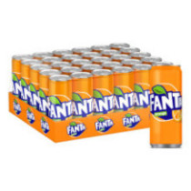 Fanta Orange Carbonated Water 250ml Carton Box 30 Pieces