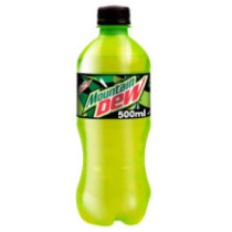 Mountain Dew Carbonated Water 500 Ml Tablets