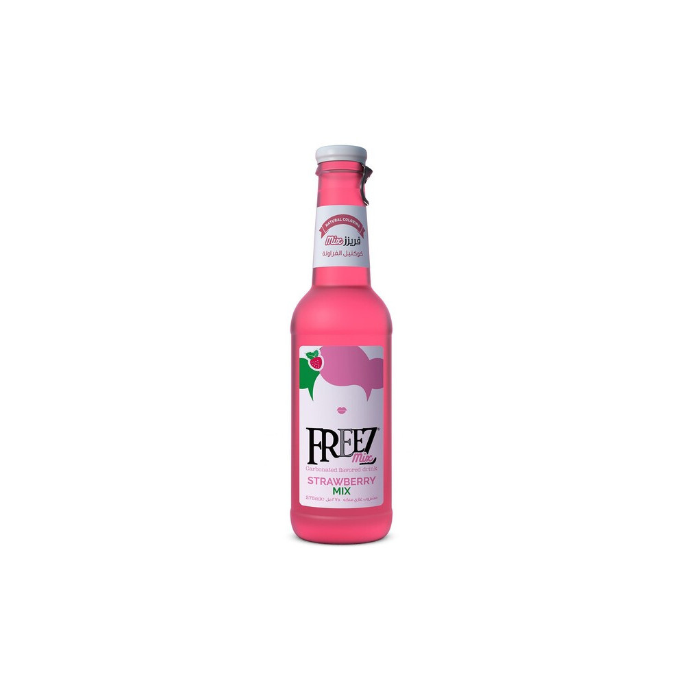 Strawberry Cocktail Soft Drink Freeze 275ml