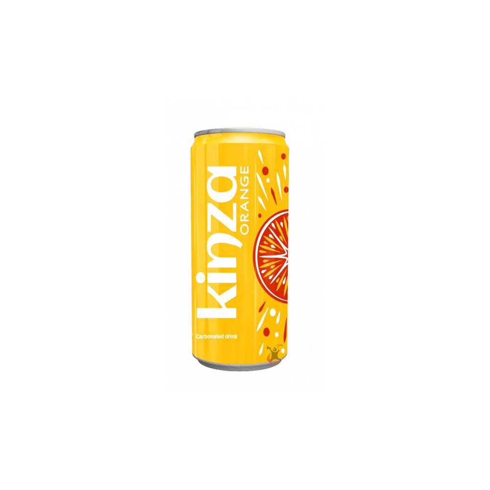 Kenza Orange Soft Drink 250 ml can