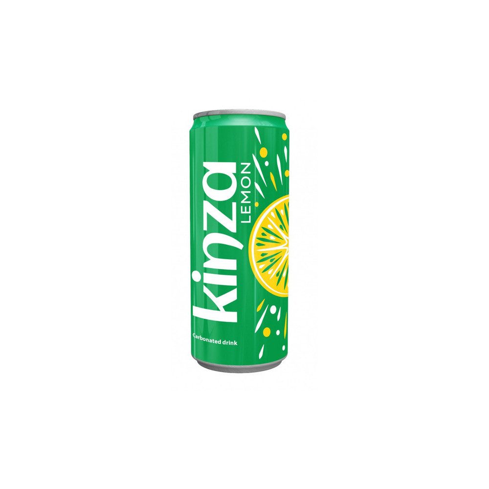 Kenza Lemon Soft Drink 250 ml Can