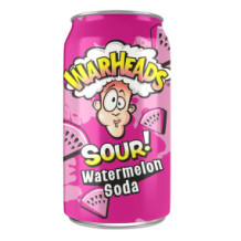 Warheads Sour Soda With Watermelon 355m