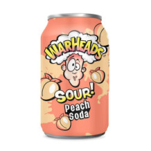 Warheads Soda With Peach 355ml