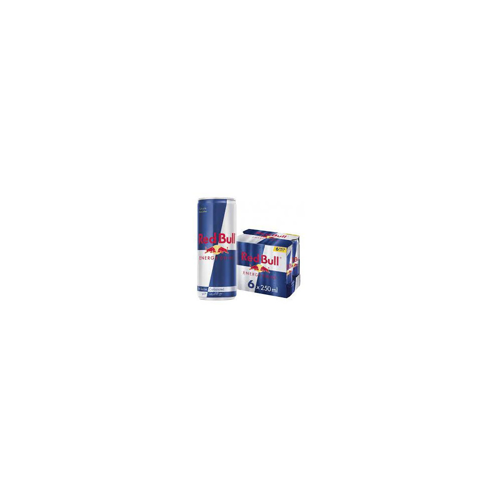 Red Bull Plain Energy Drink 250ml Box of 6 Pieces