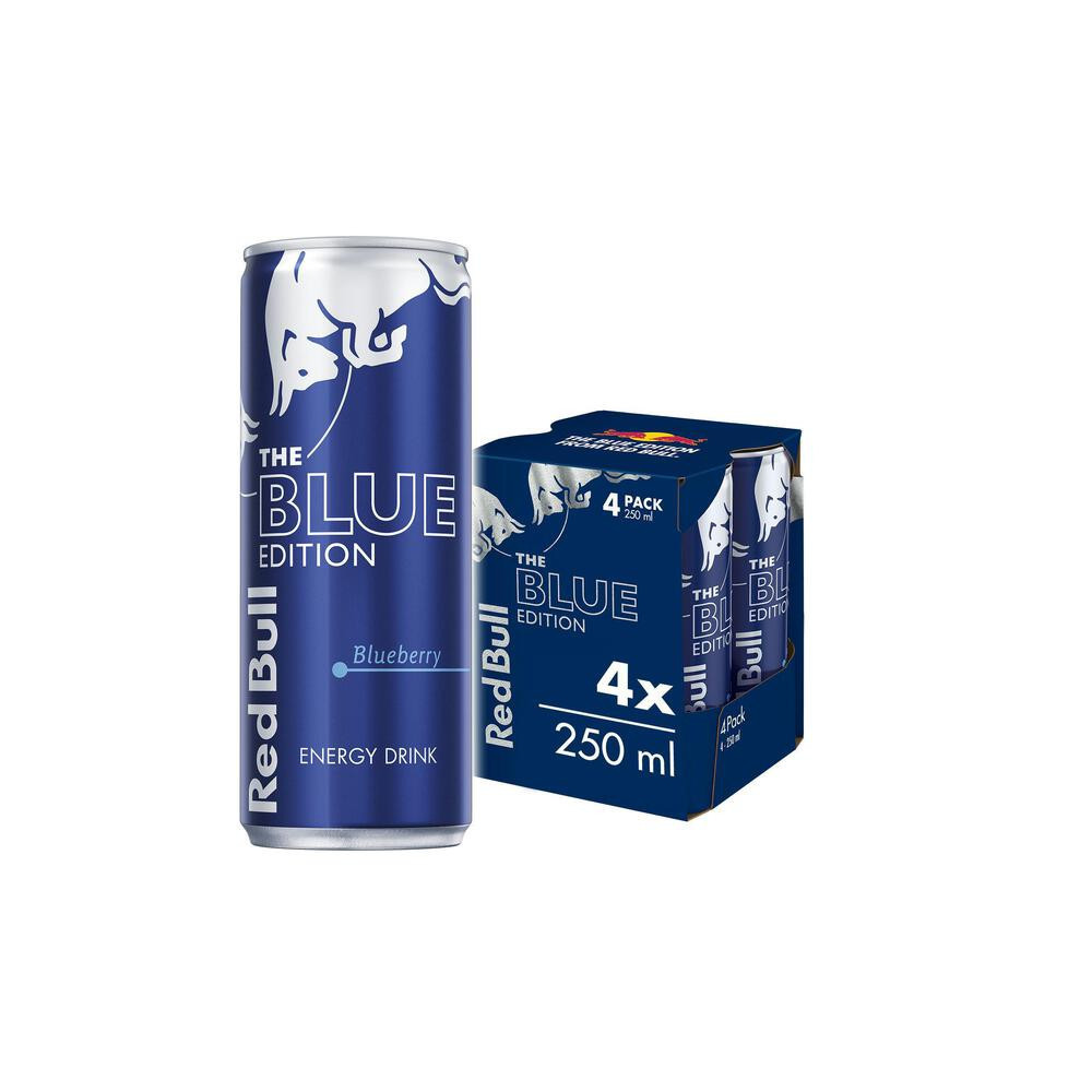 Red Bull Blueberry Energy Drink 250 ml 4 Pieces