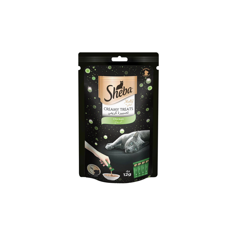 Shiba Milty Chicken Cat Food 48g (12g 4 Bags)