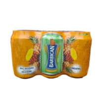 Barbican Pineapple Malt Drink 330ml 6 Pieces