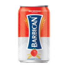 Barbican Strawberry Malt Drink 330ml Pieces