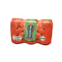 Barbican Strawberry Malt Drink 330ml 6 Pieces