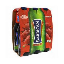 Barbican Strawberry Glass Malt Drink 330ml 6 Pieces