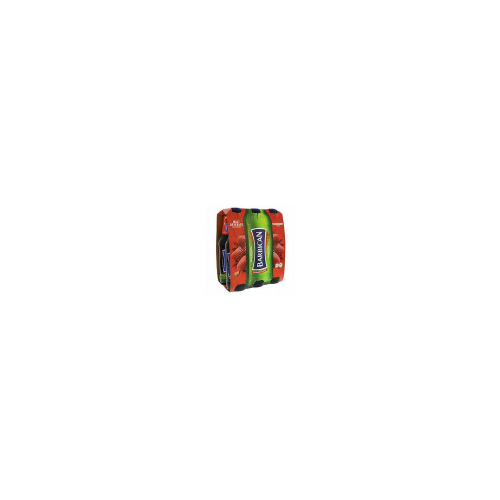 Barbican Strawberry Glass Malt Drink 330ml 6 Pieces