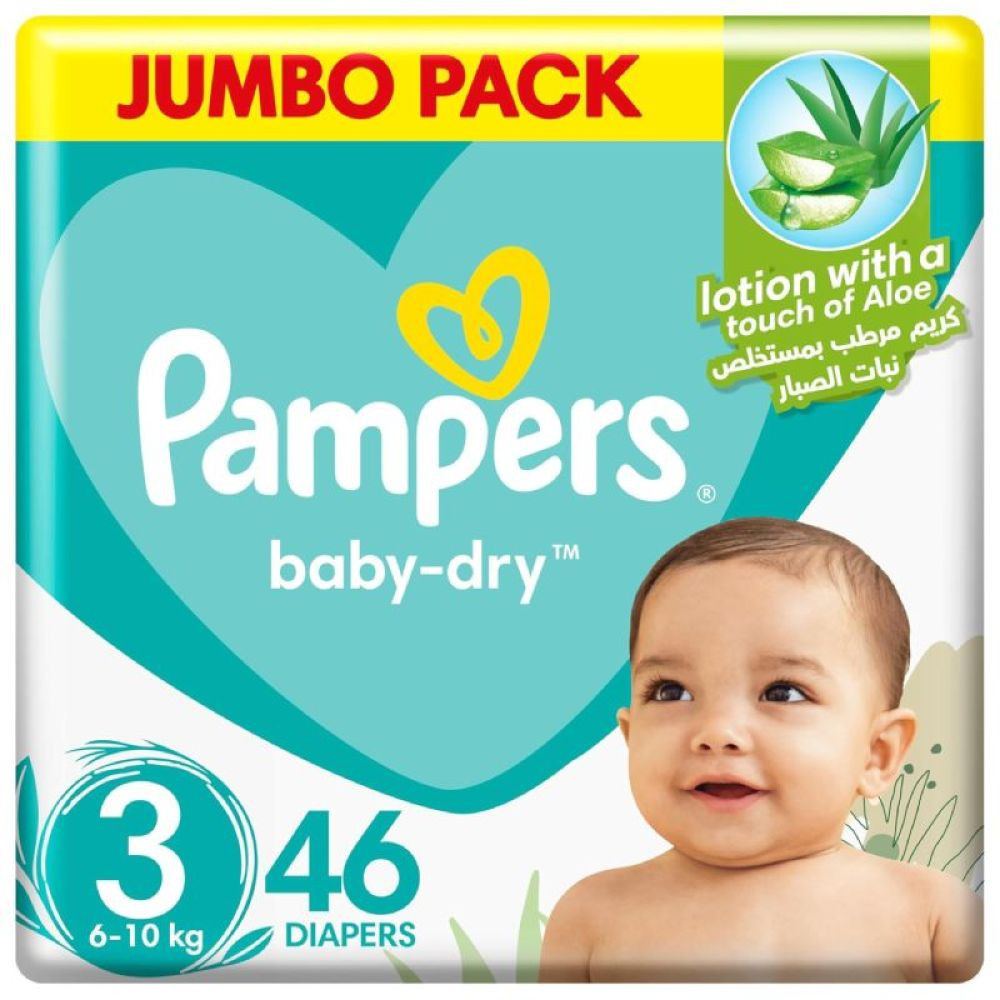 Pampers Active Baby Value Pack Midi 46 Pieces Size 3