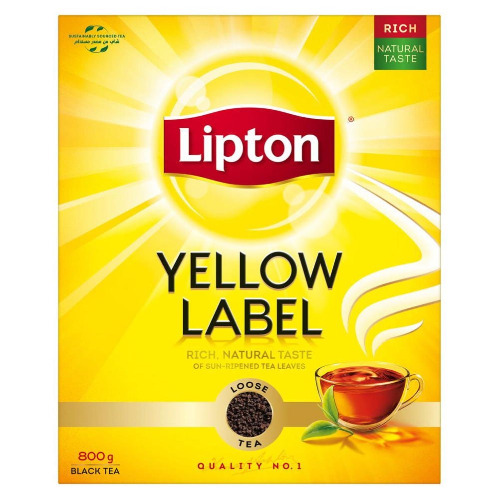 LIPTON YELLOW LABEL TEA 800G