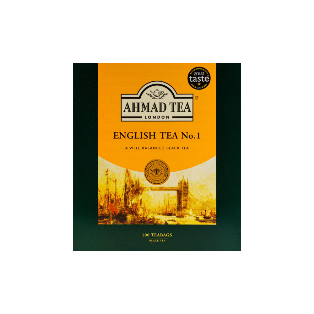Ahmad Tea English Tea Bags, 100 Bags