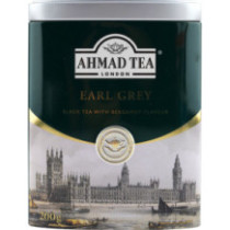Ahmad Earl Grey Black Tea Loose Leaf in Tin - 200g