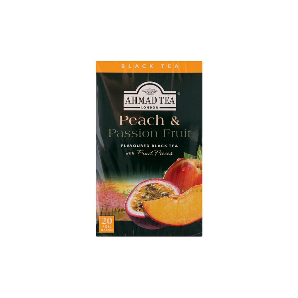 Ahmad Tea Peach & Passion Fruit Tea Bag - 20 Bags x 2 g
