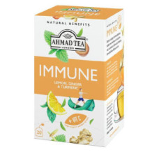 Ahmad Tea Immune Lemon, Ginger & Turmeric 20 Bags