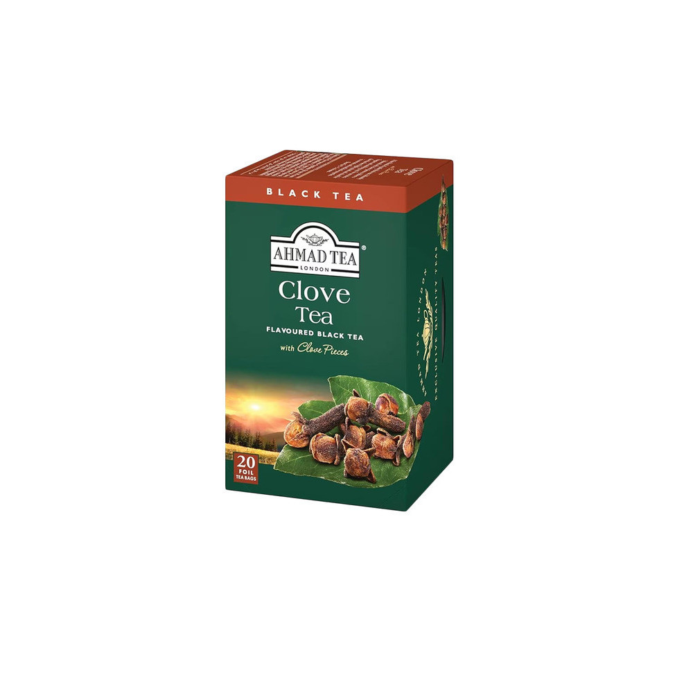 Ahmad Tea Black Tea, Clove Teabags, 20 ct