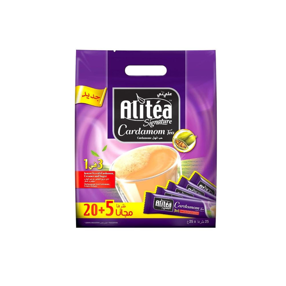 Ali tea Signature Cardamom Tea 25G (20+5 Free)