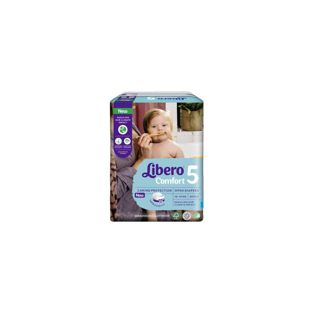 Libero Comfort 5 (10-14kg) - 24 diapers