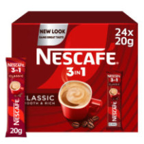 Nescafe 3 1 Classic 24 20 g boxes Packet