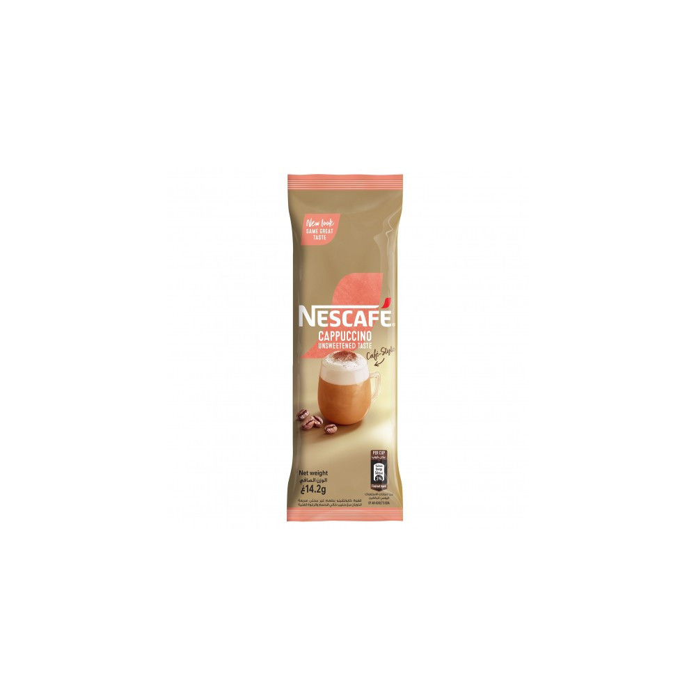 NESCAFE CAPPUCCINO UNSWTD COFE 14.20G