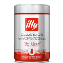 Ground coffee ILLY medium roasted Filter, 250g