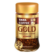 Tata Caffe Gold Instant Coffee 50 gm