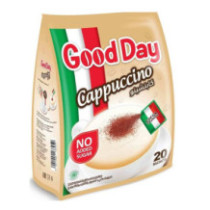 Good Day Cappuccino (No Sugar) Instant Coffee Mix, 20x13G