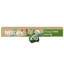 NESCAFÉ Farmers Origins Brazil Lungo 10 capsules 44G