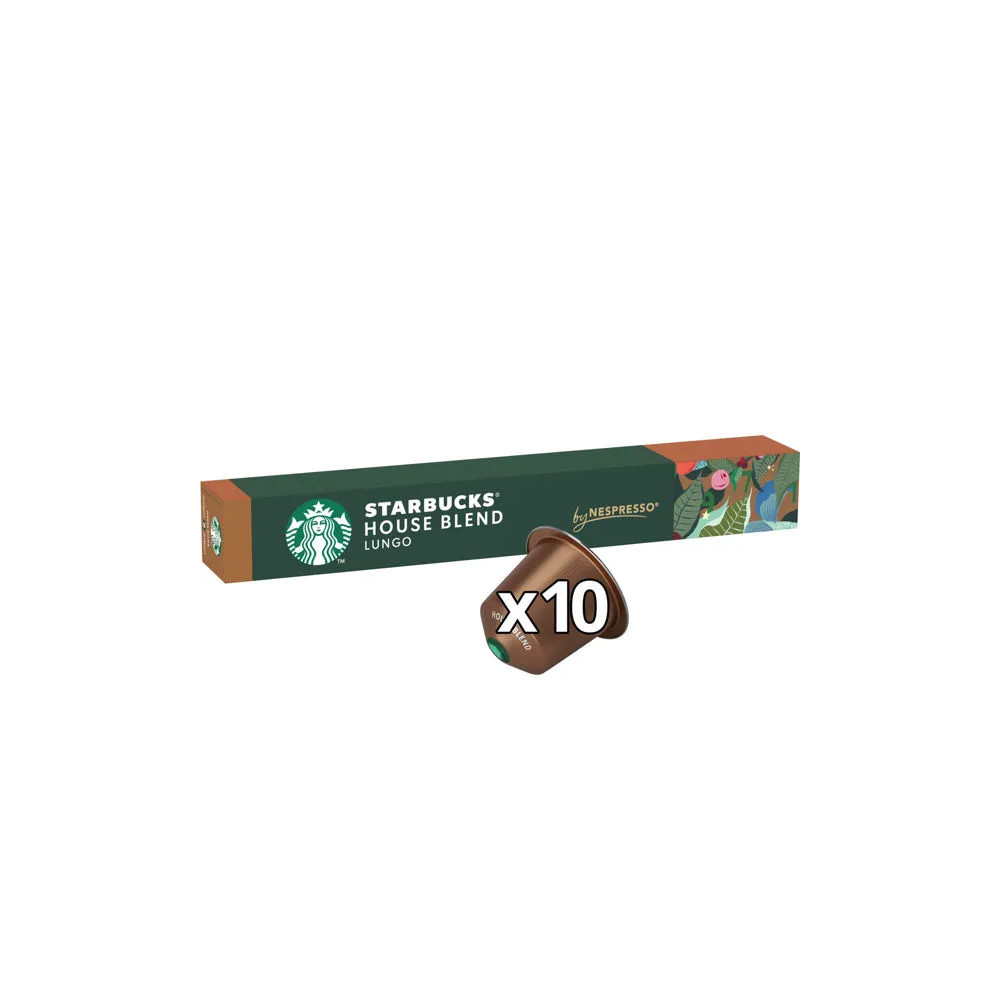 Starbucks House Blend Longo (57g)-12 capsules