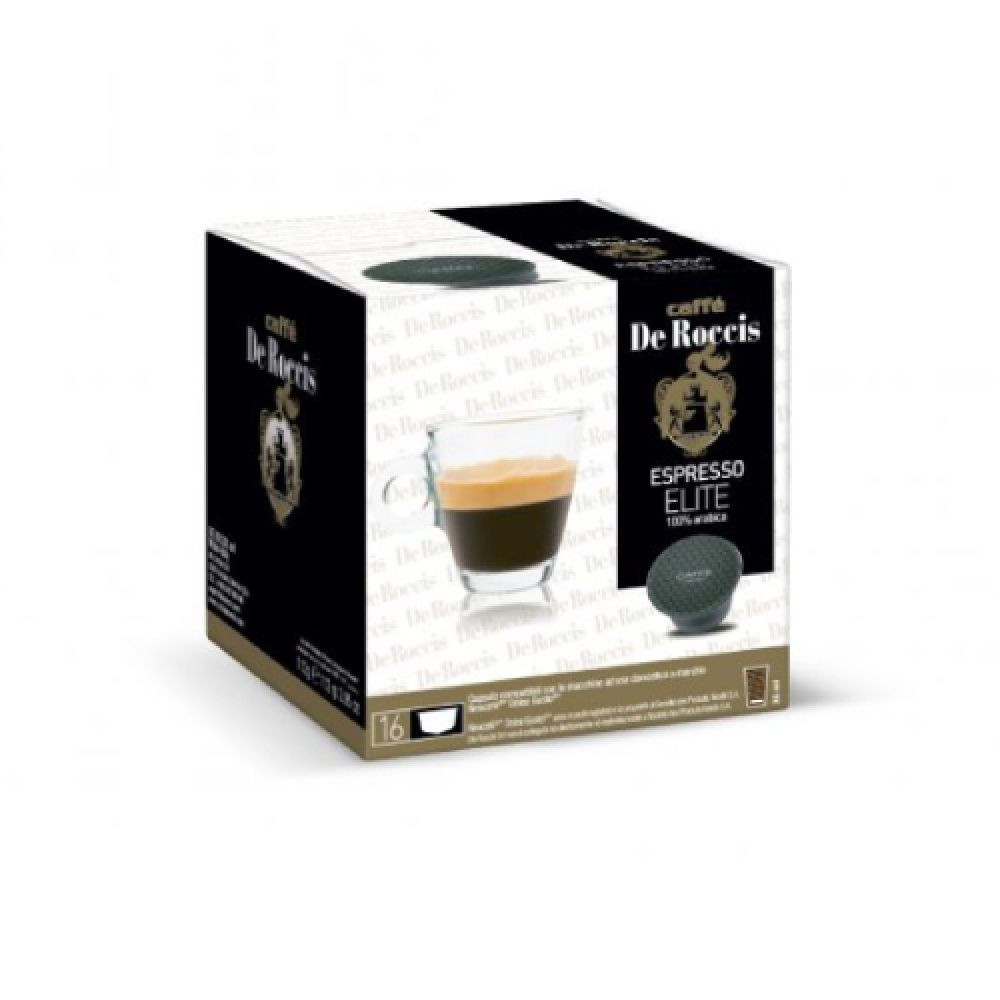 De Roccis Elite Espresso 16 Capsules