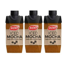 KDD Iced Coffee Mocha 250 ml 3 pieces