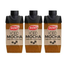 KDD Iced Coffee Mocha 250 ml 3 pieces
