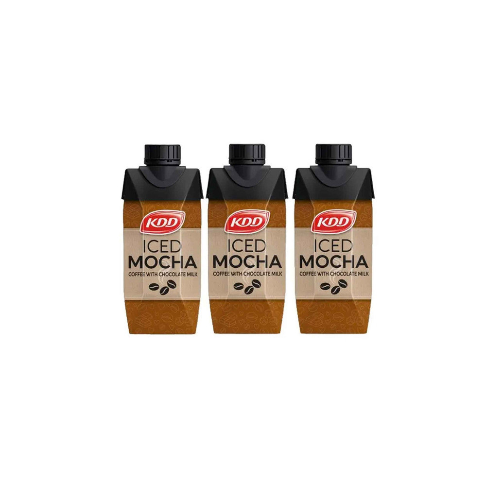 KDD Iced Coffee Mocha 250 ml 3 pieces