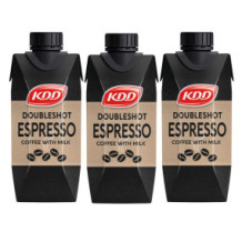 KDD Espresso Double Shot 250 ml 3 pieces