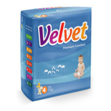 Velvet Maxi Family 7-16 Kg No. 4 (13 Diapers)