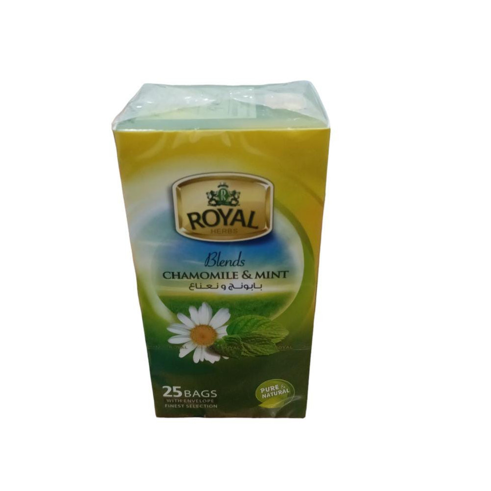 Royal Chamomile and Mint Herbs 25 sticks 1.5g