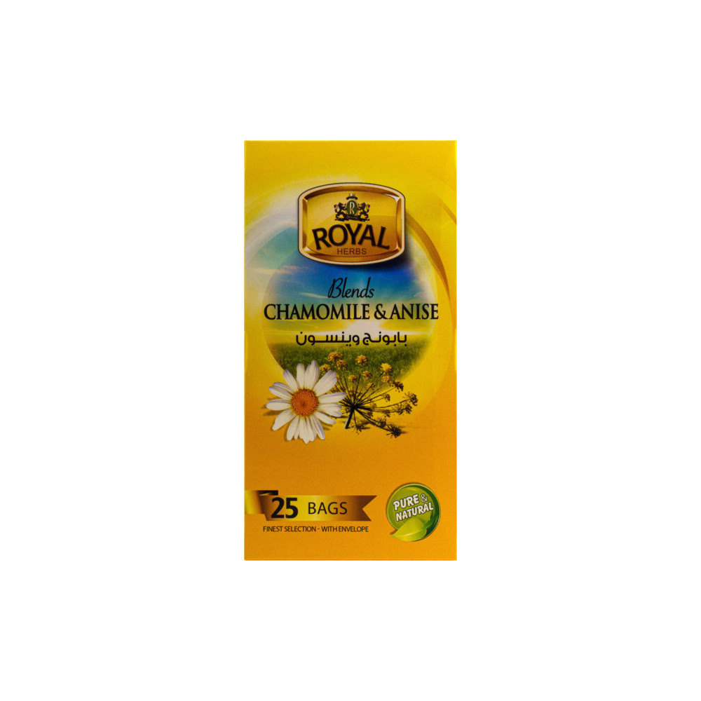 Royal Herbs Chamomile Tea 25 Bags
