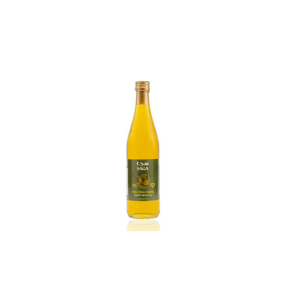 Saja Natural Cooking Olive Oil 500ml Glass