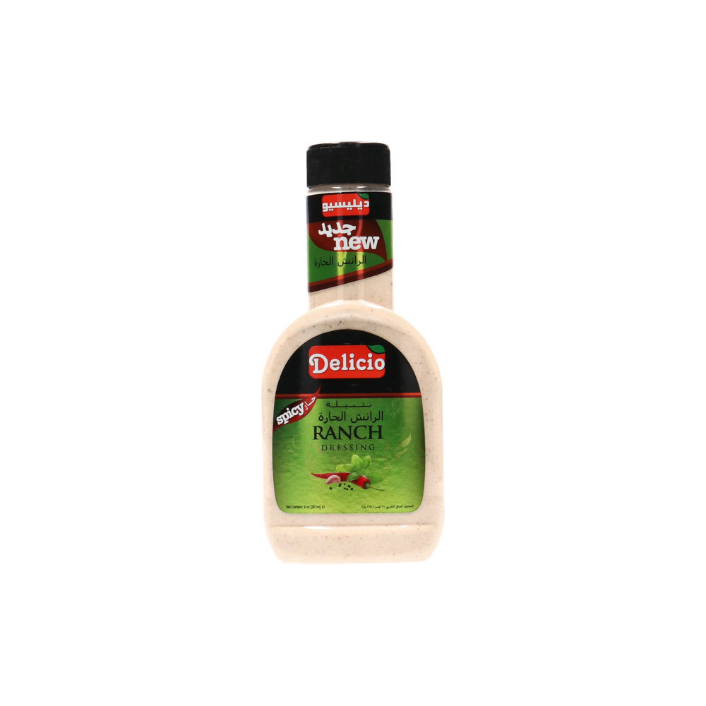 Delcio Spicy Ranch Dressing (267ml)