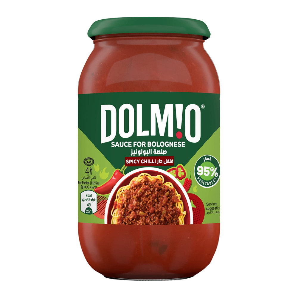 Dolmio Bolognese Soft Tomato& Chilli Sauce 450g