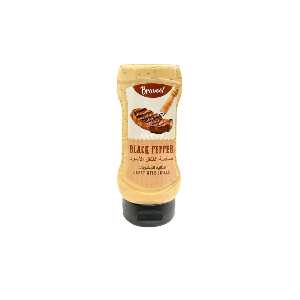 Bravo Black Pepper Sauce 350 gm