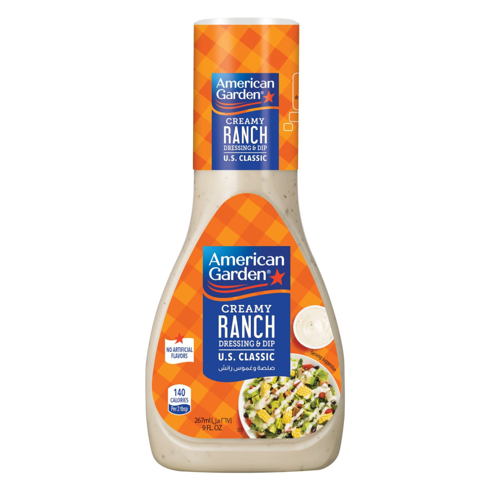 American Garden Ranch Sauce & Dip 267 ml