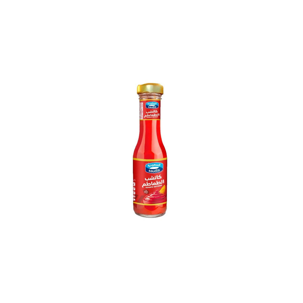 Saudia Tomato Ketchup Glass Jar 340 gm