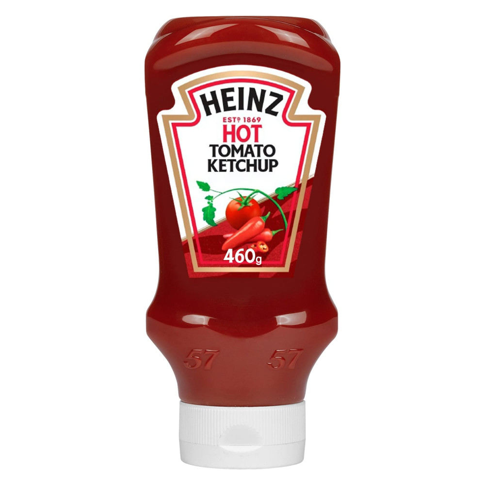 Heinz Tomato Ketchup Hot 460 g