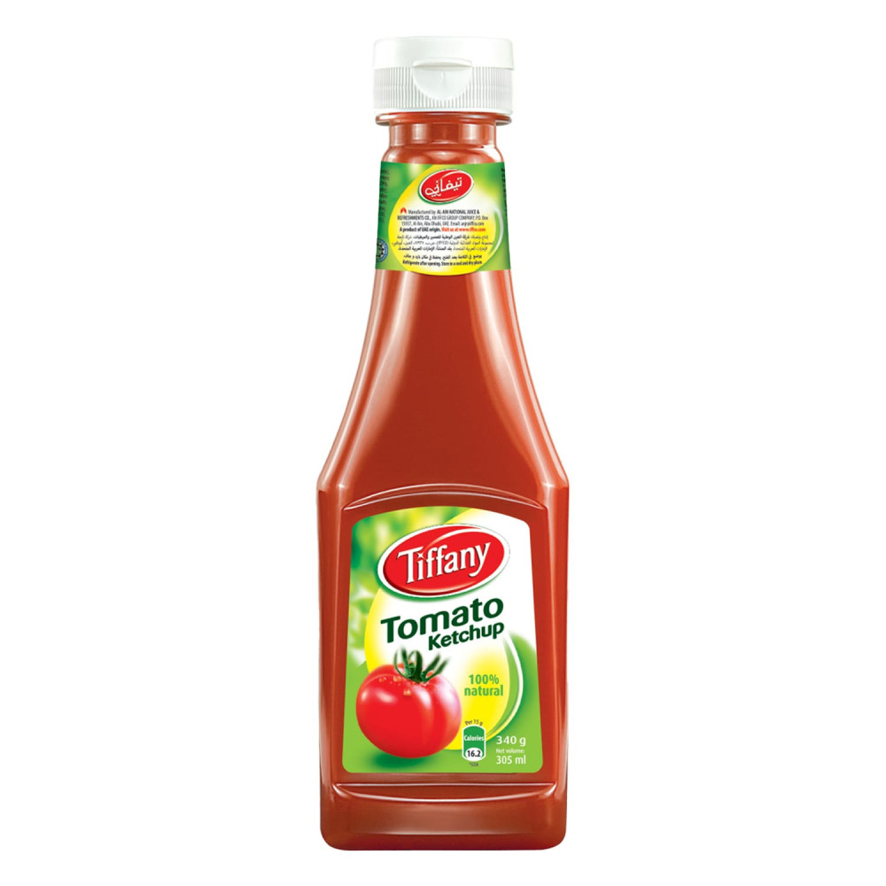Tiffany Tomato Ketchup Plastic Pack 340 gm