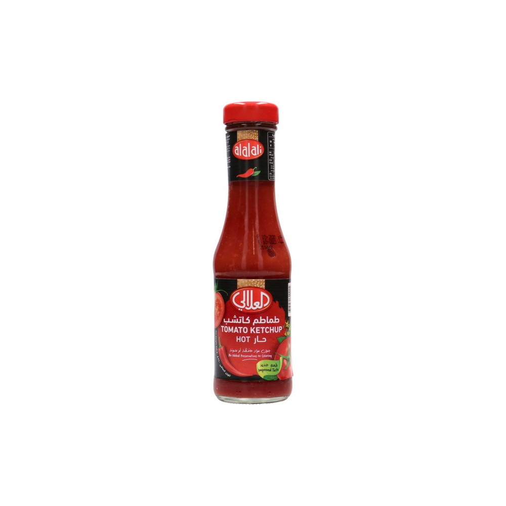 Al-AlaliKetchup Hot Glass 340gm