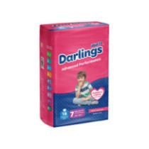 Darlings Baby Diapers (18 Diapers) Family 24-36 Kg No.7